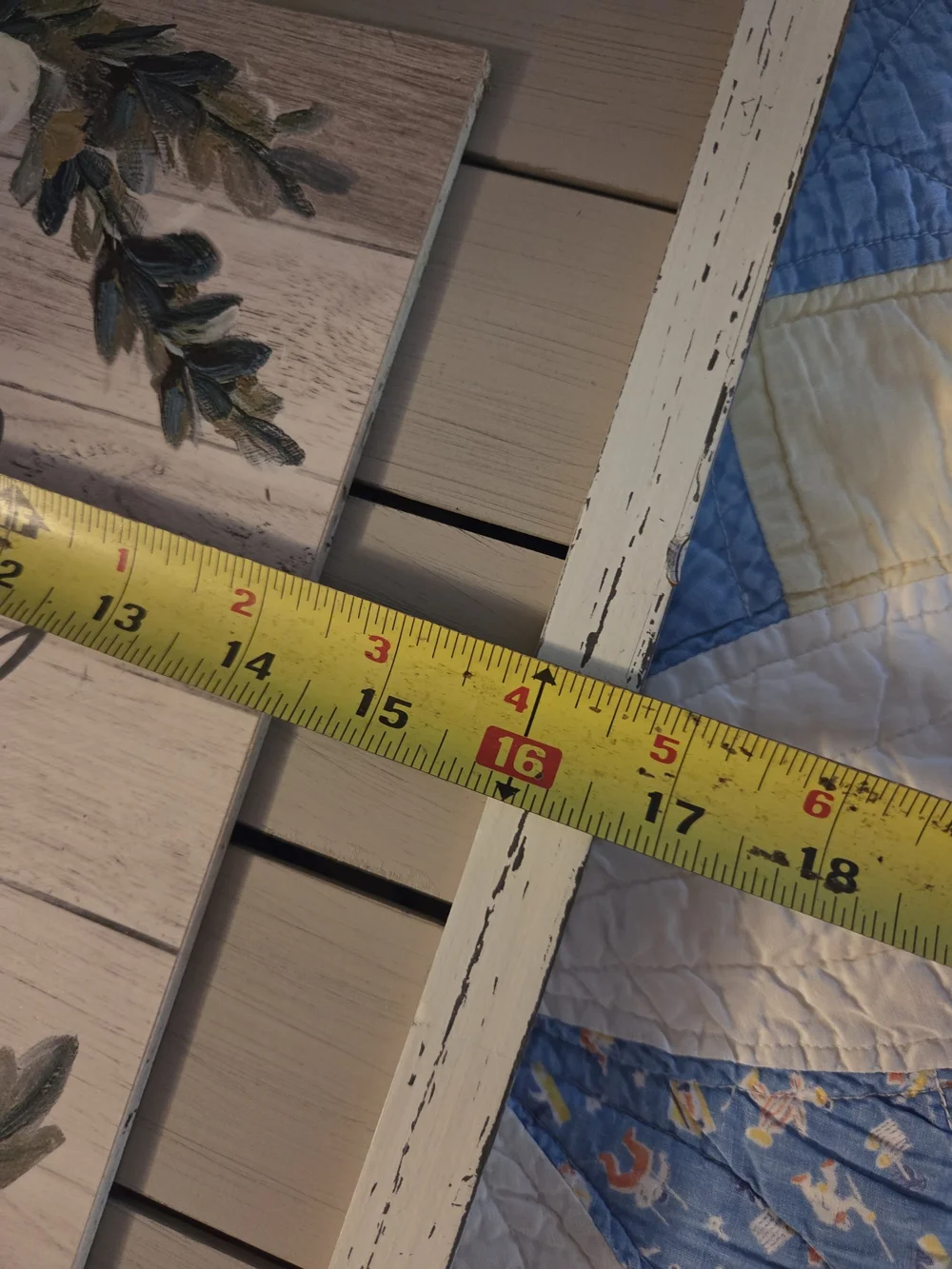Begin Each Day With a Grateful Heart Wall Art White Floral Wall Decor Art